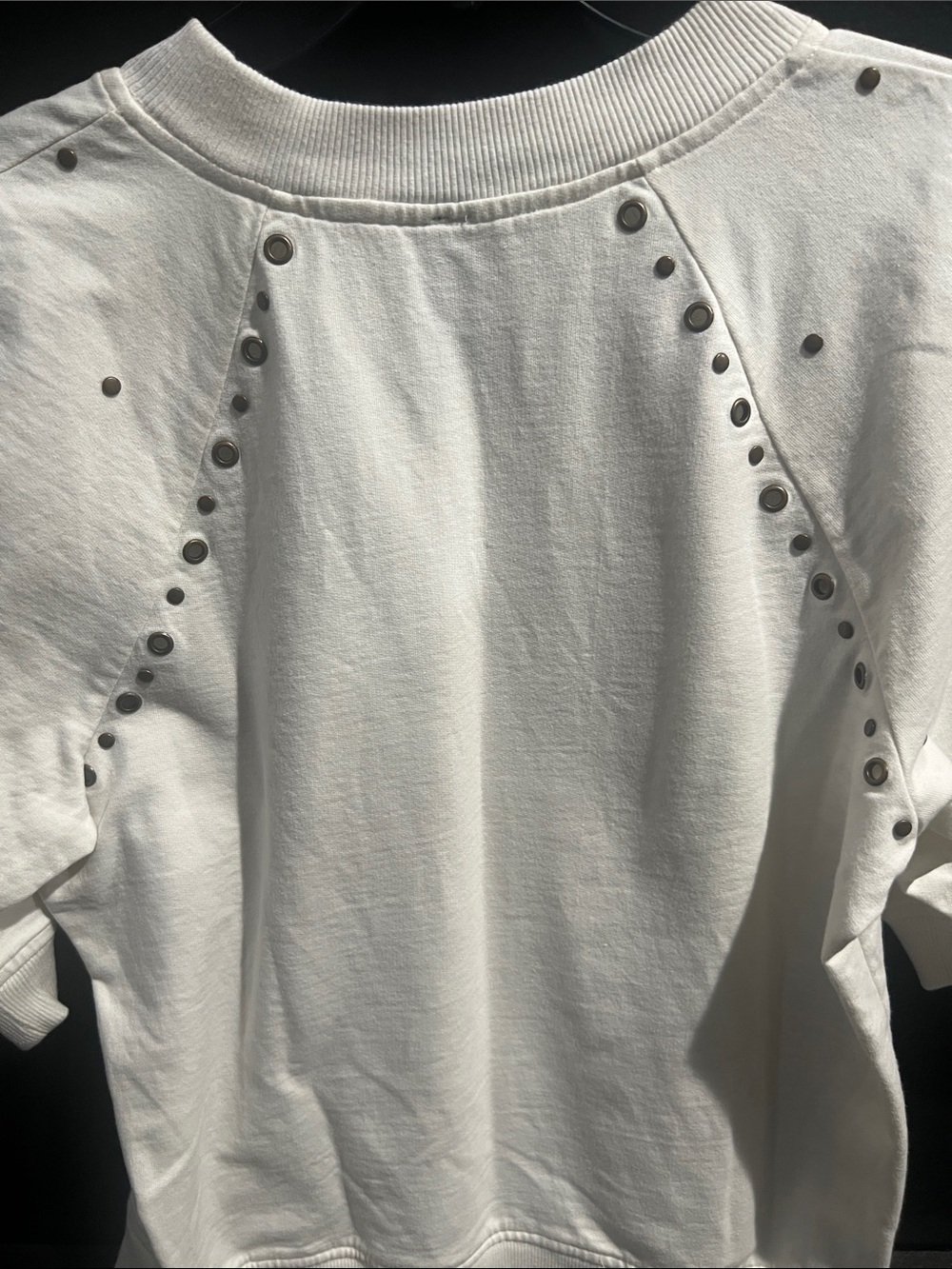 Anthropologie | White Short Sleeved Top | Size Medium - Picture 11 of 11